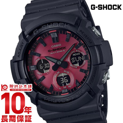 カシオ Ｇショック G-SHOCK Black and Red Series GAW-100AR-1AJF メンズ