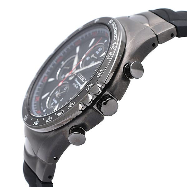 セイコー 逆輸入モデル SEIKO ジウジアーロ･デザイン限定モデル ｢マッキナ・スポルティーバ｣ 限定300本 SNAF87PC メンズ