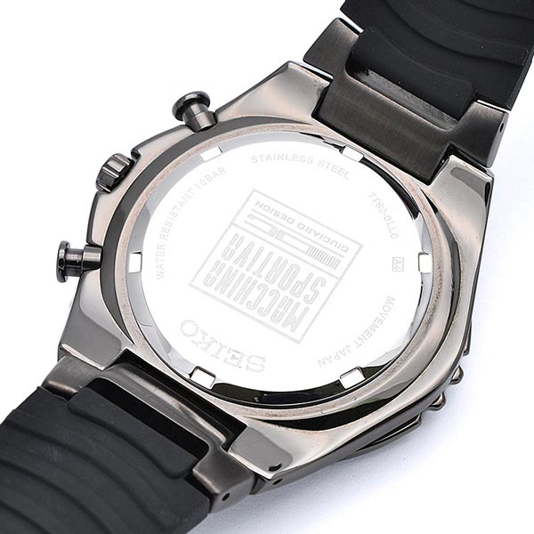 セイコー 逆輸入モデル SEIKO ジウジアーロ･デザイン限定モデル ｢マッキナ・スポルティーバ｣ 限定300本 SNAF87PC メンズ