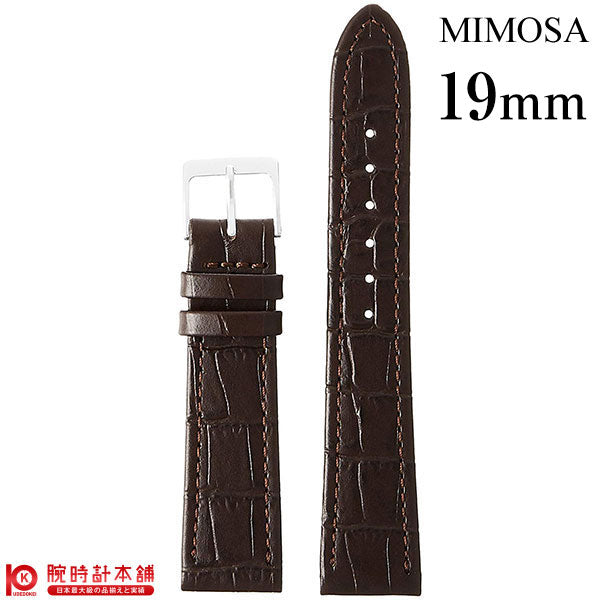 替えベルト  19mm ダークブラウン CP-B19 ユニセックス