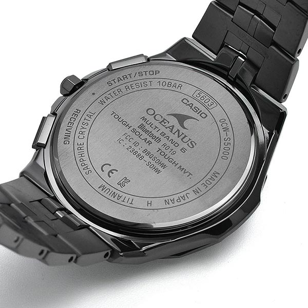 カシオ オシアナス OCEANUS  OCW-S5000B-1AJF メンズ