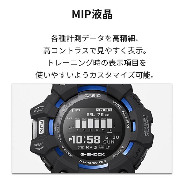 カシオ Ｇショック G-SHOCK  GBD-100-1JF メンズ