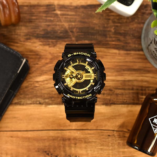カシオ Ｇショック G-SHOCK ペアウォッチ GA-110GB-1AJF メンズ