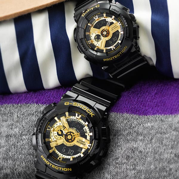 カシオ ベビーＧ BABY-G ペアウォッチ BA-110-1AJF レディース