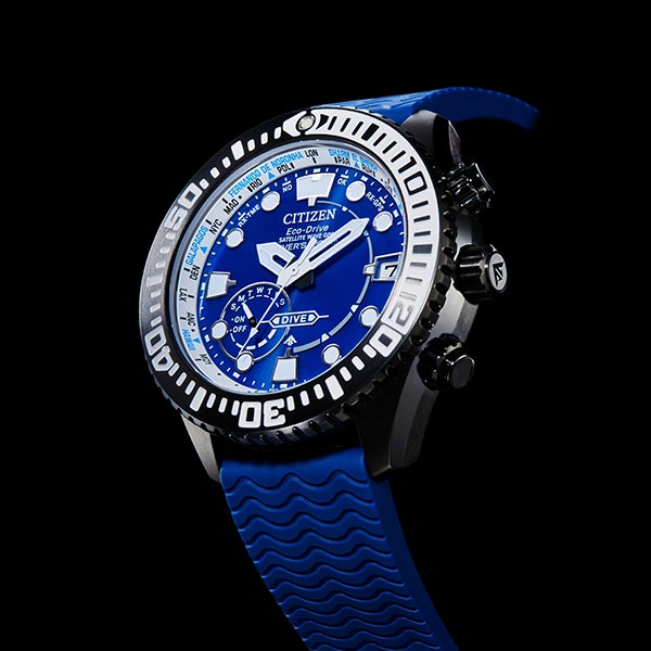 シチズン プロマスター PROMASTER MARINEシリーズ ダイバー200ｍ エコ・ドライブ GPS 延長バンド付 CC5006-06L メンズ