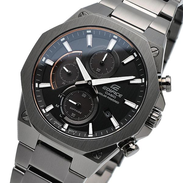 カシオ エディフィス EDIFICE Slim and Solar EFS-S570YDC-1AJF メンズ