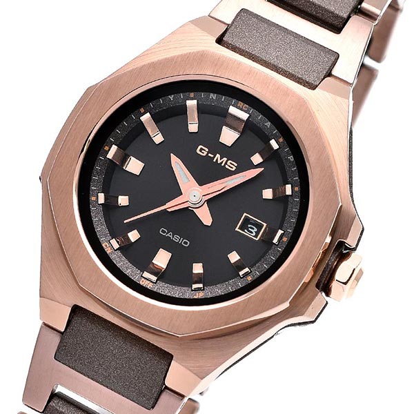 カシオ ベビーＧ BABY-G G-MS ジーミズ 電波 ソーラー オクタゴン MSG-W350CG-5AJF レディース