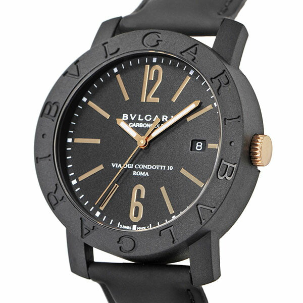 ブルガリブルガリ BVLGARI カーボンゴールド BBP40BCGLD メンズ