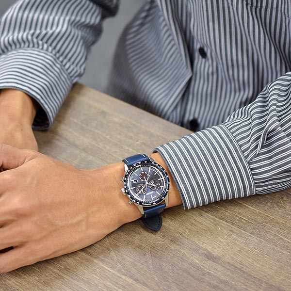 シチズンコレクション CITIZENCOLLECTION エコ・ドライブ クロノグラフ BL5490-09M メンズ