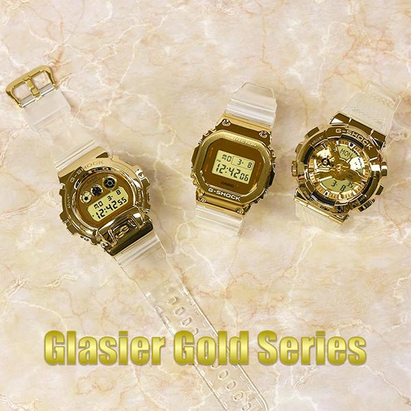カシオ Ｇショック G-SHOCK Glasier Gold GM-5600SG-9JF メンズ