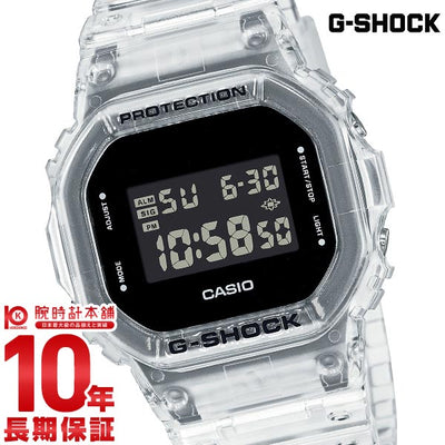カシオ Ｇショック G-SHOCK スケルトンシリーズ DW-5600SKE-7JF メンズ