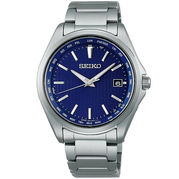 セイコーセレクション SEIKOSELECTION ワールドタイム ソーラー電波 チタン SBTM289 メンズ