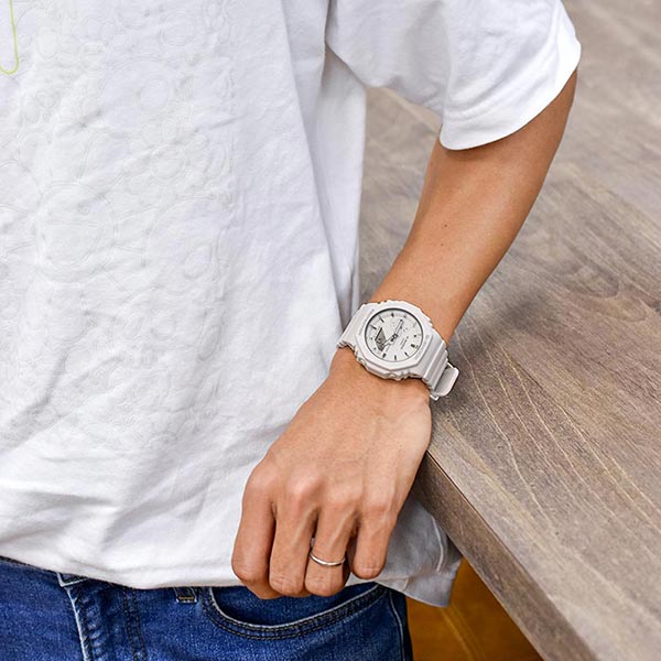 動作確認済✨G-SHOCK G-ショック GMA-S2100-7AJF ホワイト GMA-P2100W-7AJR | CASIO