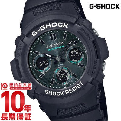 カシオ Ｇショック G-SHOCK Black and Green Series AWG-M100SMG-1AJF メンズ