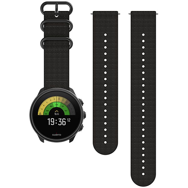 スント SUUNTO スント9 SUUNTO 9 G1 BARO CHARCOAL BLACK TITANIUM SS050564000 ユニセックス