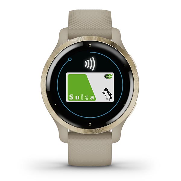 ガーミン GARMIN ヴェニュー 2S VENU2S Light Sand Light Gold 010-02429-61 ユニセックス