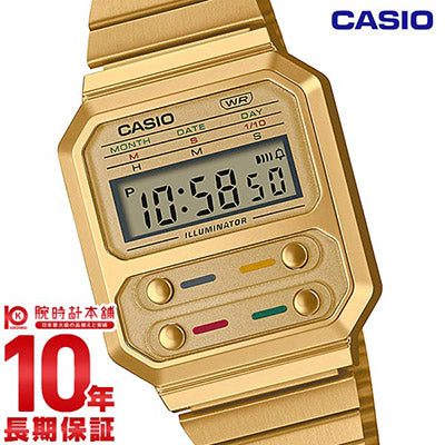 カシオ CASIO  A100WEG-9AJF メンズ