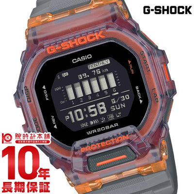 カシオ Ｇショック G-SHOCK G-SQUAD GBD-200SM-1A5JF メンズ