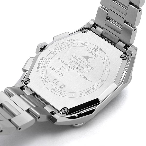 カシオ オシアナス OCEANUS CLASSIC LINE OCW-T5000-1AJF メンズ