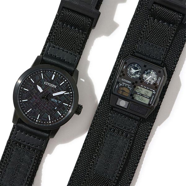 シチズン レコードレーベル RECORD LABEL Standard Style +　CHARI＆COコラボレーションモデル 限定500本 BM8477-12E メンズ
