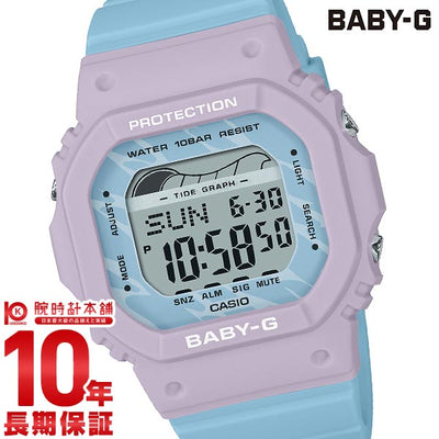 カシオ ベビーＧ BABY-G G-LIDE Wave Marble Colors BLX-565-2JF レディース