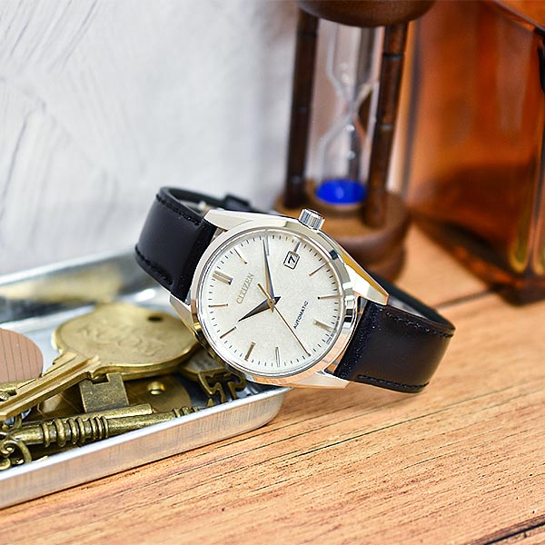 シチズンコレクション CITIZENCOLLECTION 銀箔漆文字板モデル NB1060-04A メンズ