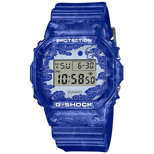 カシオ Ｇショック G-SHOCK CHINA BLUE WEB限定 DW-5600BWP-2JR メンズ｜腕時計本舗｜公式サイト