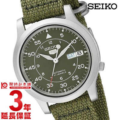 セイコー５ 逆輸入モデル SEIKO5 日本未発売 機械式（自動巻き） SNK805K2 メンズ