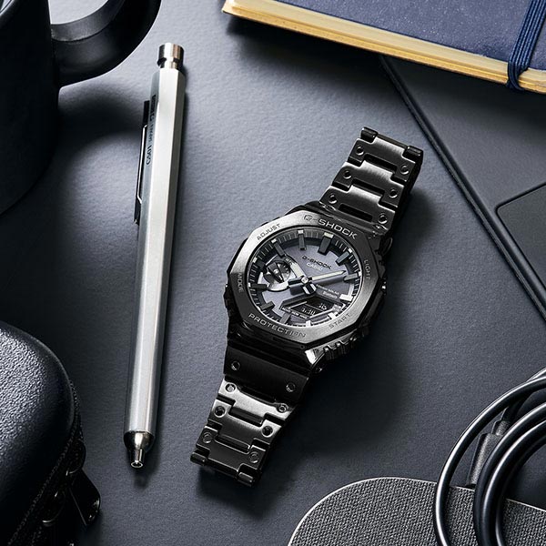 カシオ Ｇショック G-SHOCK GA-2100 FULLMETAL GM-B2100BD-1AJF メンズ