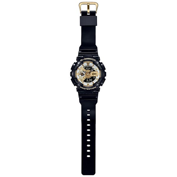 カシオ Ｇショック G-SHOCK BLACK × GOLD GMA-S110GB-1AJF メンズ