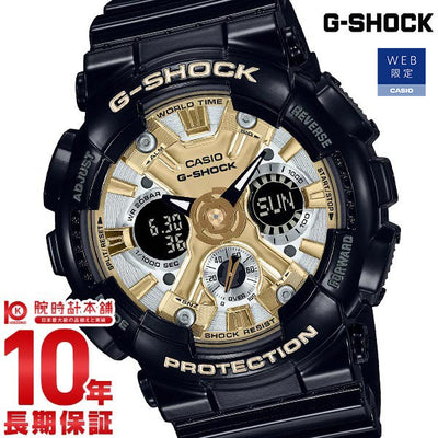 カシオ Ｇショック G-SHOCK BLACK × GOLD GMA-S120GB-1AJF メンズ