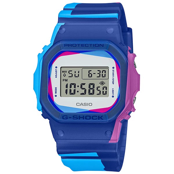 カシオ Ｇショック G-SHOCK OVER PRINT DWE-5600PR-2JR メンズ