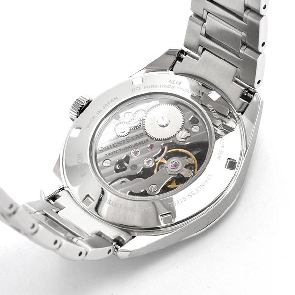 新品 オリエントスター RK-AZ0102N 手巻きスケルトン オリエントスター M34 F8 スケルトン ハンドワインディング RK