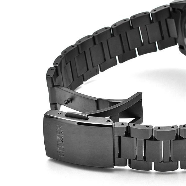 シチズン アテッサ ATTESA ACT Line　Black Titanium Series CC4055-65E メンズ