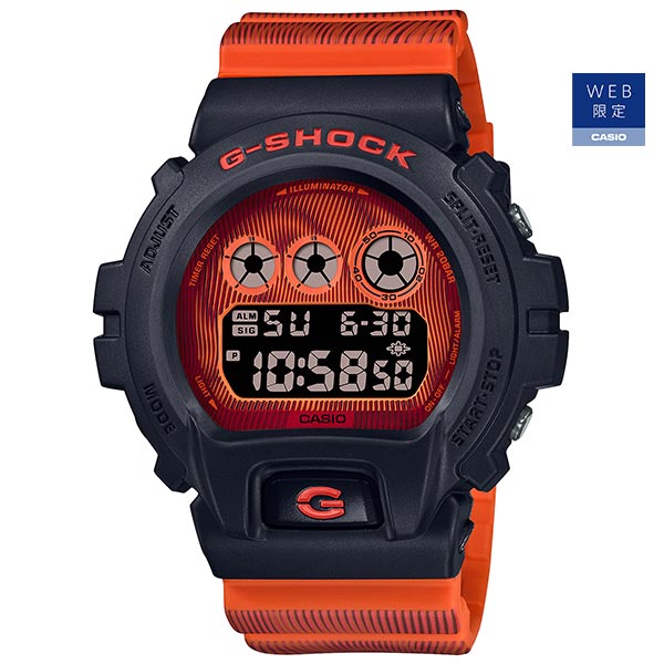 カシオ Ｇショック G-SHOCK Time Distortion DW-6900TD-4JF メンズ