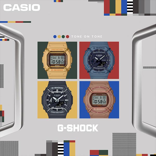 カシオ Ｇショック G-SHOCK Tone on Tone Protector Pack DW-5700PT-5JF メンズ