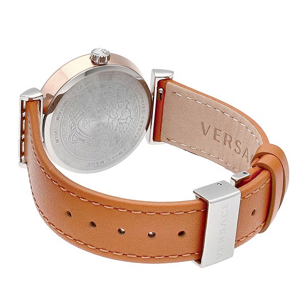 VERSACE ヴェルサーチ ミアンダー 腕時計 革ベルト VELW01022