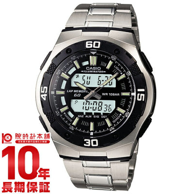 カシオ CASIO スタンダード AQ-164WD-1AJF メンズ 腕時計 時計