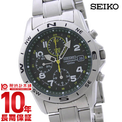セイコー 逆輸入モデル SEIKO クロノグラフ 10気圧防水 SND377P(SZER017) メンズ