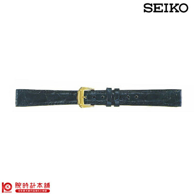 替えベルト  セイコー(正規品) サイドワニ切身ステッチ付 11mm DEK5 ユニセックス