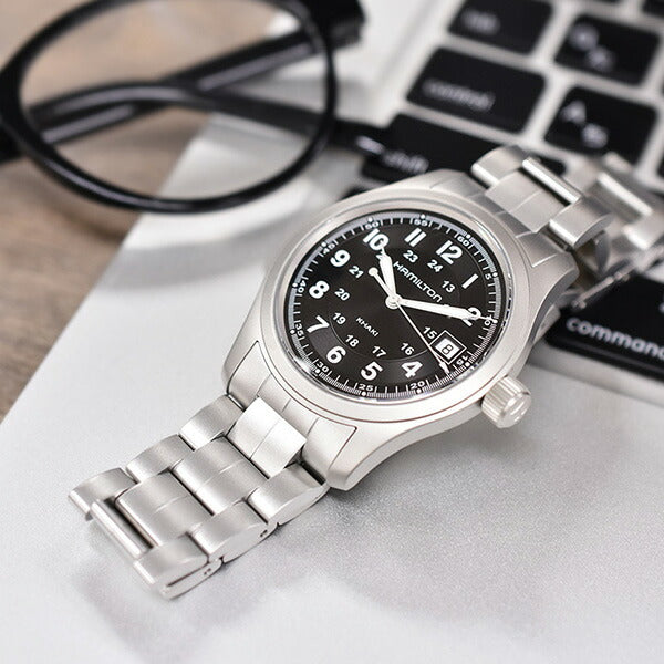ハミルトン カーキ HAMILTON フィールド ミリタリー H68411133 メンズ