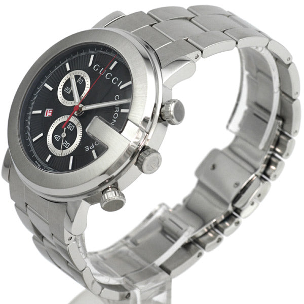 グッチ GUCCI 101シリーズ M Gフェイス クロノグラフ YA101309 メンズ