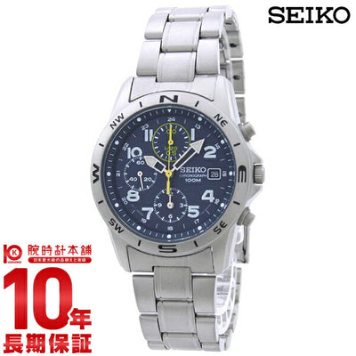 セイコー 逆輸入モデル SEIKO クロノグラフ 10気圧防水 SND379P1(SND379P) メンズ 腕時計 時計