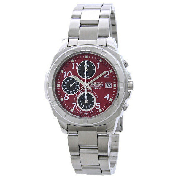 セイコー 逆輸入モデル SEIKO クロノグラフ SND495P1(SND495PC) メンズ 腕時計 時計
