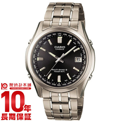 カシオ リニエージ LINEAGE ソーラー電波 LIW-T100TD-1AJF メンズ 腕時計 時計