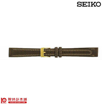 替えベルト  セイコー(正規品) 牛革スムース切身はっ水防臭加工 11mm DEF0 ユニセックス