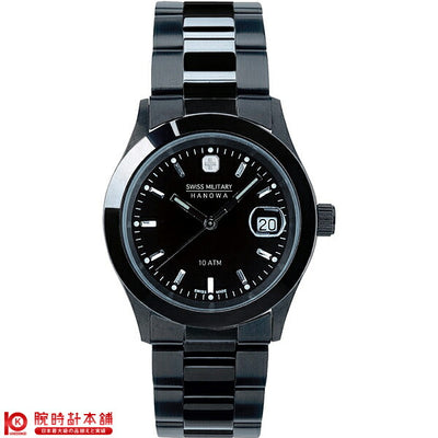 スイスミリタリー エレガント SWISSMILITARY ブラック ML-132 メンズ 腕時計 時計