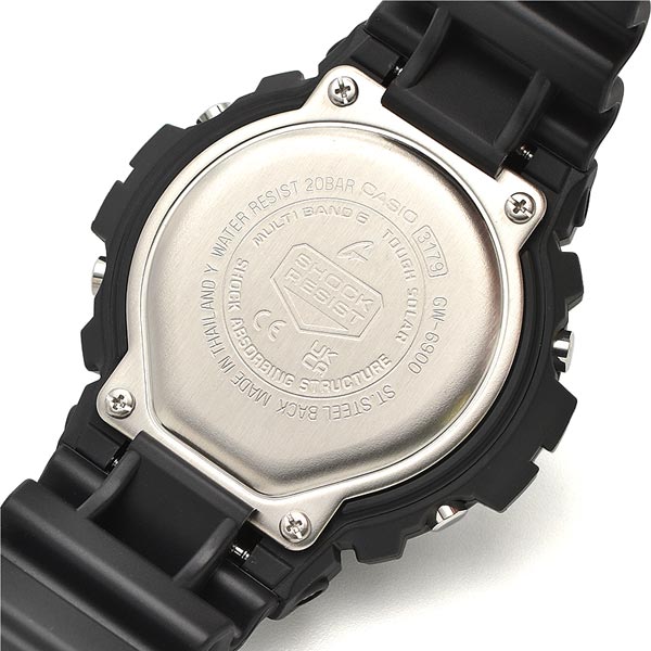 カシオ Ｇショック G-SHOCK STANDARD タフソーラー 電波時計 MULTIBAND6 GW-6900-1JF メンズ