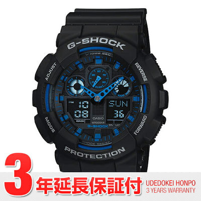 カシオ Ｇショック G-SHOCK Ｇショック GA-100-1A2DR メンズ
