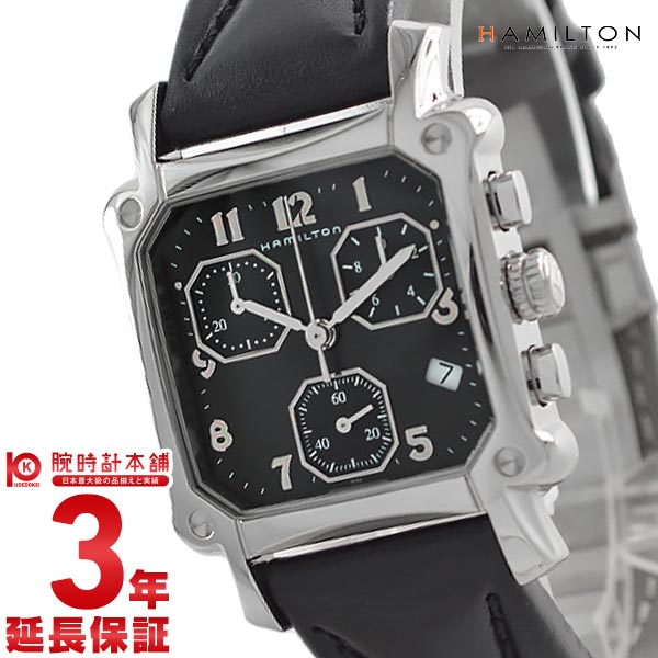 ハミルトン ロイド クロノグラフィック ブラック - 腕時計(アナログ)